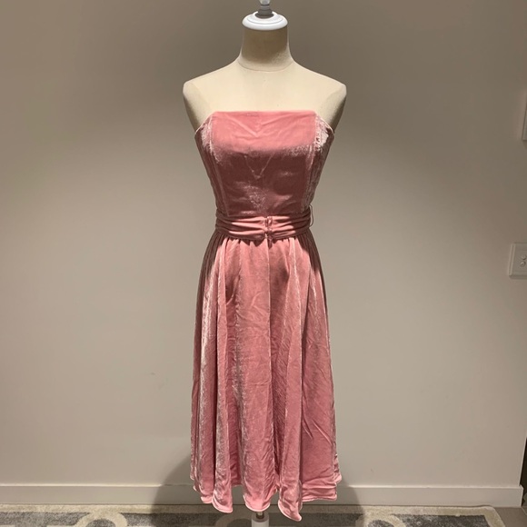 Wayne Cooper Dresses & Skirts - Wayne Cooper Strapless Velvet Dress New